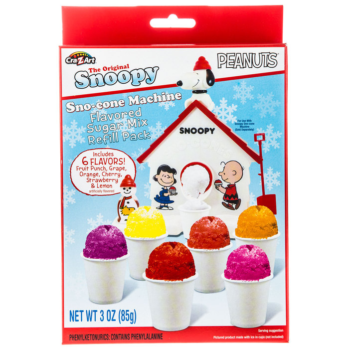 Snoopy SnoCone Machine Refills Hobby Lobby 1372606